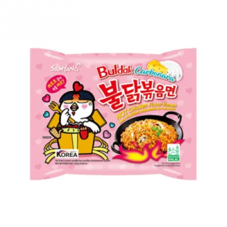 Lámen Samyang Frango Carbonara